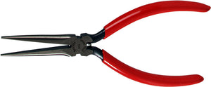 Xcelite 57CG 5 11/16" Standard Needle Nose Pliers with Red Cushion Grip Handles