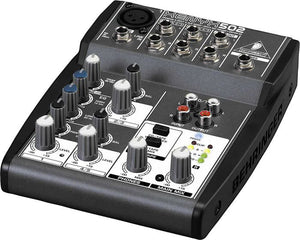 Behringer XENYX 502 Premium 5-Input 2-Bus Mixer with XENYX Mic Preamp