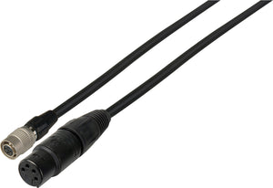 XLR 4 Pin Female to HR10A 4 Pin Female - DC OUT Power Cable 1.5FT