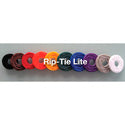 Rip-Tie Lite 1x10in Black 10 Rolls of 10