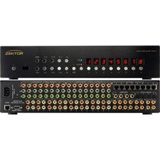 Zektor Prowler 8x8 Component Video Matrix with Analog/Digital Audio & 8 CAT5 Rx