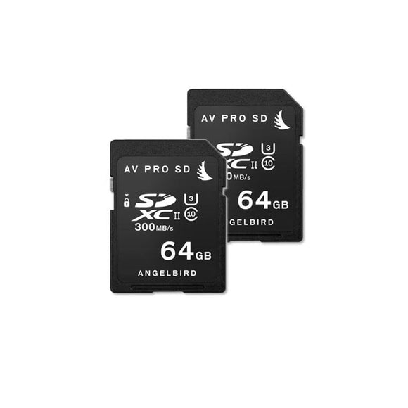 AVpro SD 64GB - 2 PACK