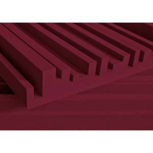 Auralex - 4 Inch Studiofoam Metro - Burgundy