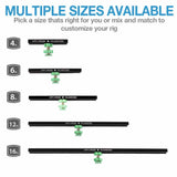 12 Inch D-FLASHNER KIT (Green) (Flash Shoe Extention)